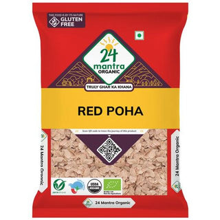 24 Mantra Organic Red Poha - Distacart