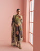 Anaita Multi Silk Stitched Anarkali Suit With Digital Printed Work - Distacart