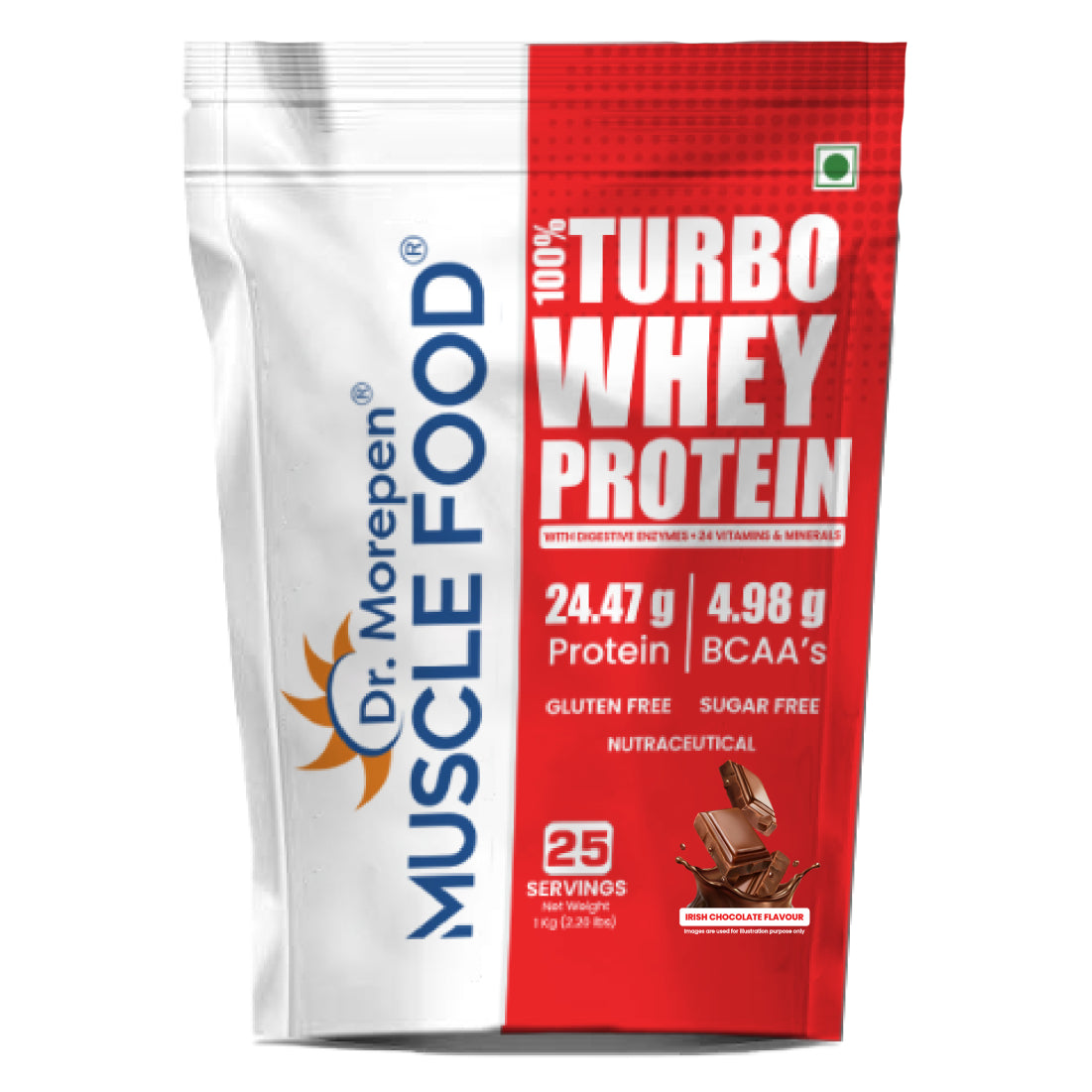 Dr. Morepen Turbo Whey Irish Chocolate
