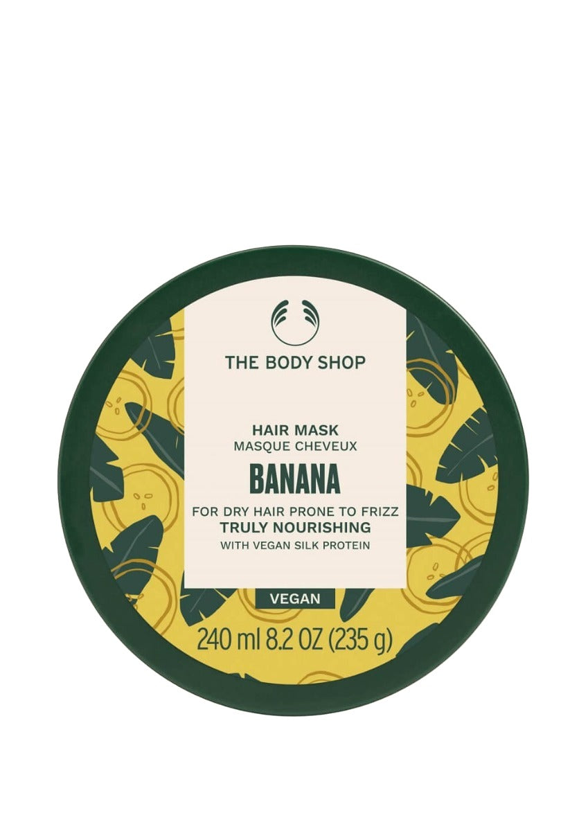 The Body Shop Banana Truly Nourishing Hair Mask - Distacart