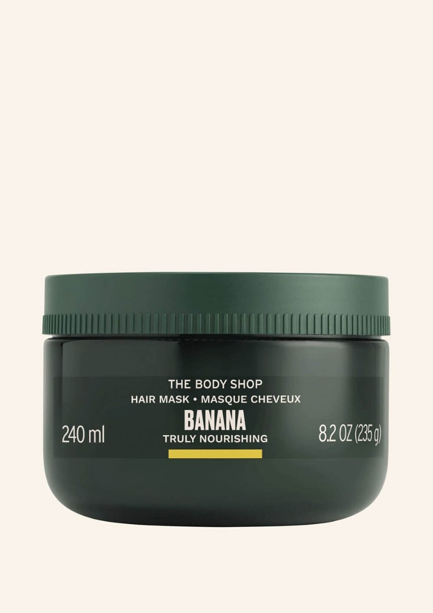The Body Shop Banana Truly Nourishing Hair Mask - Distacart
