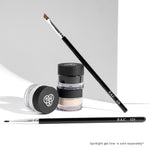 Thumbnail for PAC Studio Eyeliner Brush Combo - 121 & 123 - Distacart