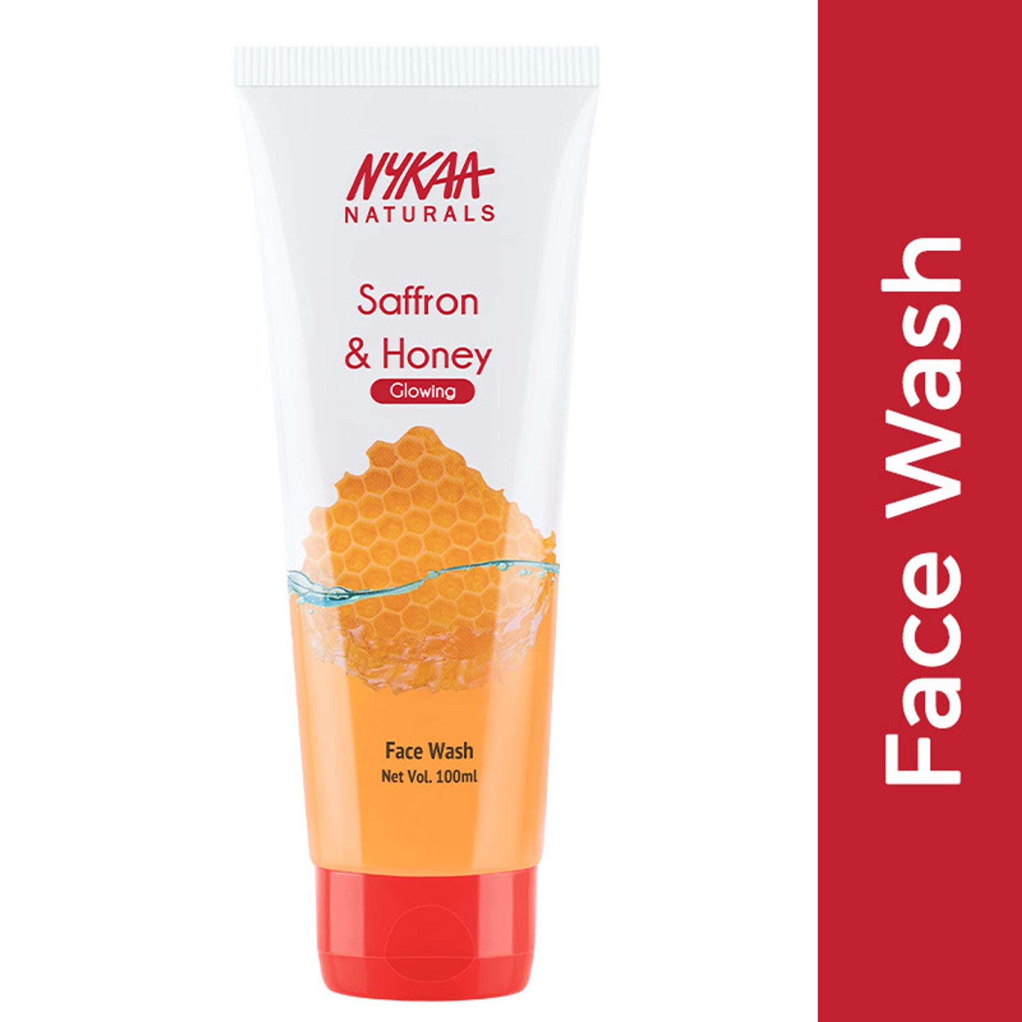 Nykaa Anti-Acne Face Wash With Salicylic Acid, Tea Tree & Neem - For Oily & Acne Prone Skin - Saffron Honey