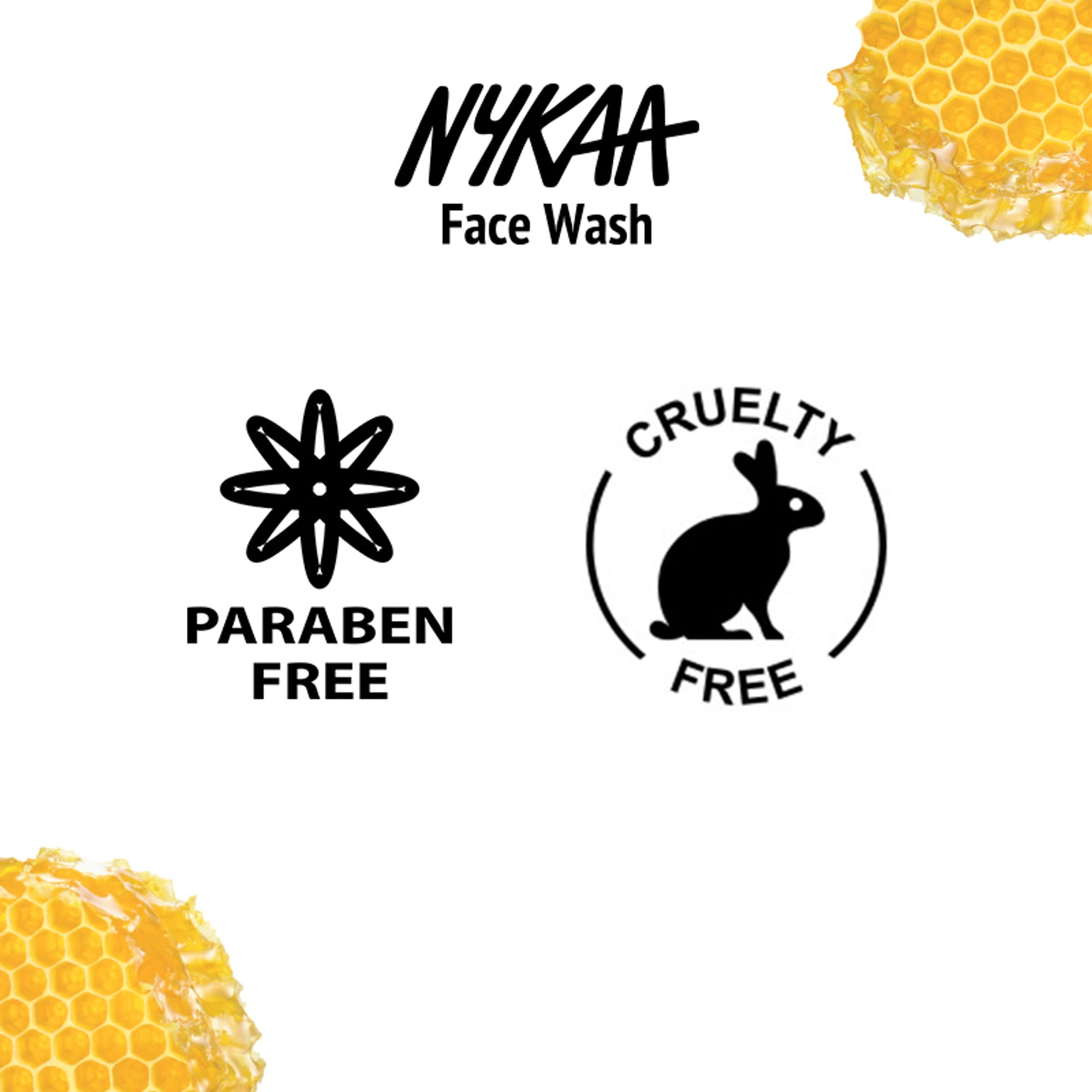 Nykaa Anti-Acne Face Wash With Salicylic Acid, Tea Tree & Neem - For Oily & Acne Prone Skin - Saffron Honey - Distacart