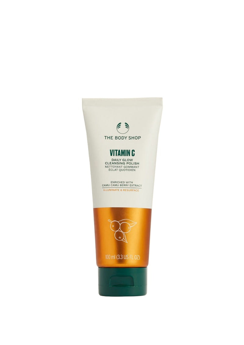 The Body Shop Vitamin C Daily Glow Cleansing Polish - Distacart