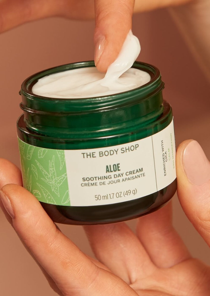 The Body Shop Aloe Soothing Day Cream - Distacart