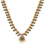 Thumbnail for Nuyug 18K Gold Plated Temple Bliss Minimal Necklace Set