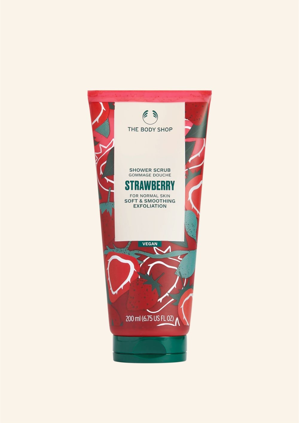 The Body Shop Strawberry Softening Body Polish Scrub - Distacart