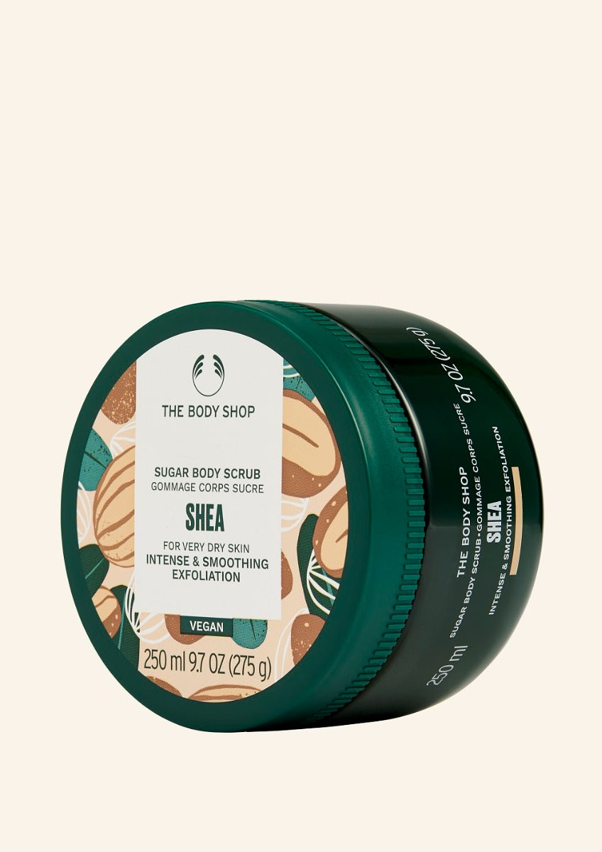 The Body Shop Shea Exfoliating Sugar Body Scrub - Distacart