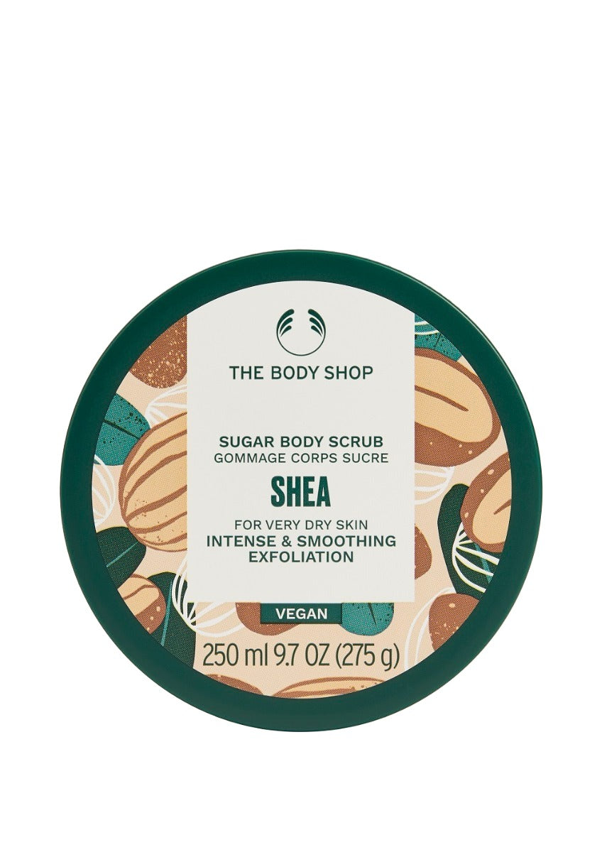 The Body Shop Shea Exfoliating Sugar Body Scrub - Distacart
