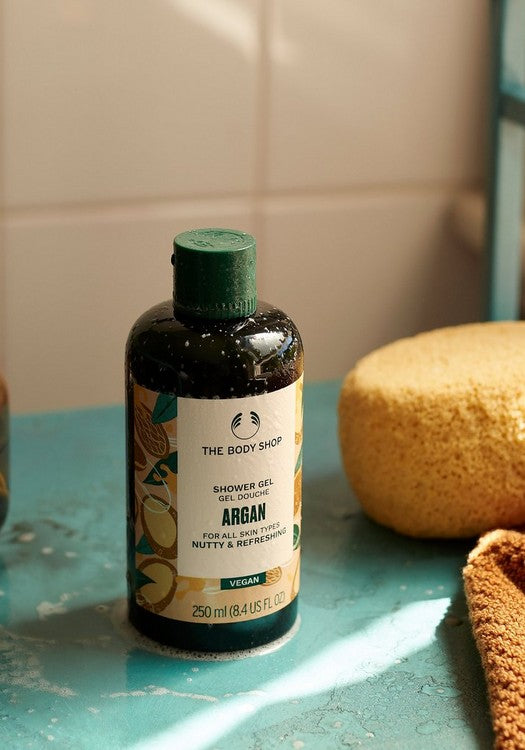 The Body Shop Wild Argan Oil Shower Gel - Distacart