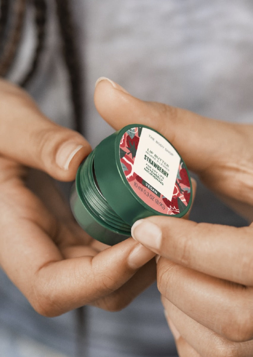 The Body Shop Strawberry Lip Butter - Distacart