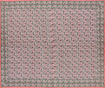 Thumbnail for Green Orange Floral Printed Cotton 200TC King Bedsheet With 2 Zipper Pillow Covers - King Size by House of Ree - Distacart