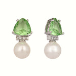 Thumbnail for Nuyug Green Emerald Elegance Anti Tarnish Studs