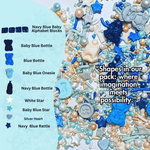 Thumbnail for confect boys baby shower sprinkles gender reveal sprinkles pack of 5 baby shower 31