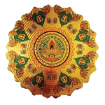 Thumbnail for Stickerbazaar Micro Golden Embossing Rangoli Stickers - Distacart