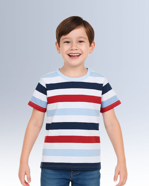 Chilins Kids Boy's Girls Regular Fit T-Shirt