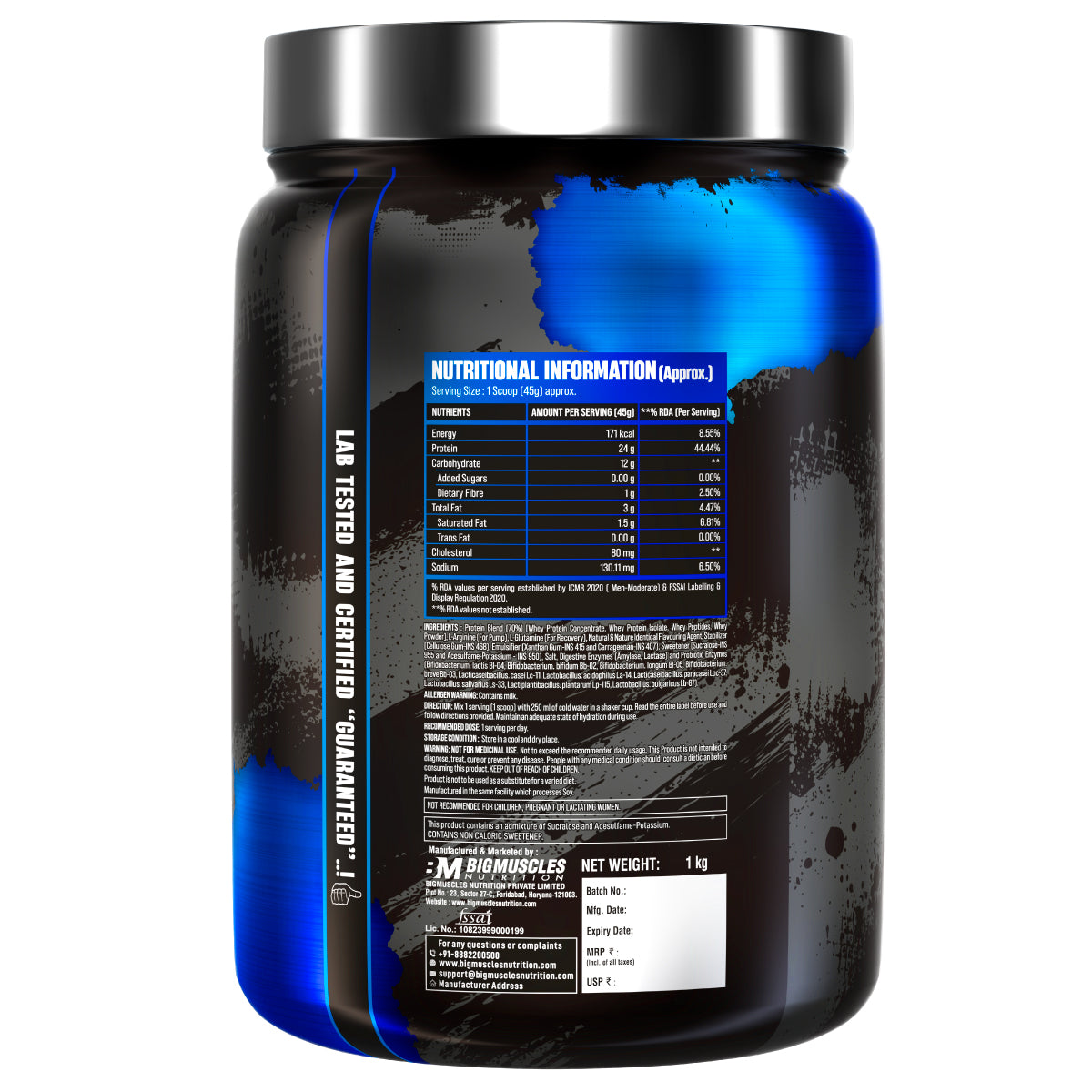 Big Muscles Nutrition Prime Protein - Dista