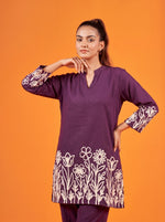 Thumbnail for Anaita Wine Stylish Readymade Co-Ords Set - Dista