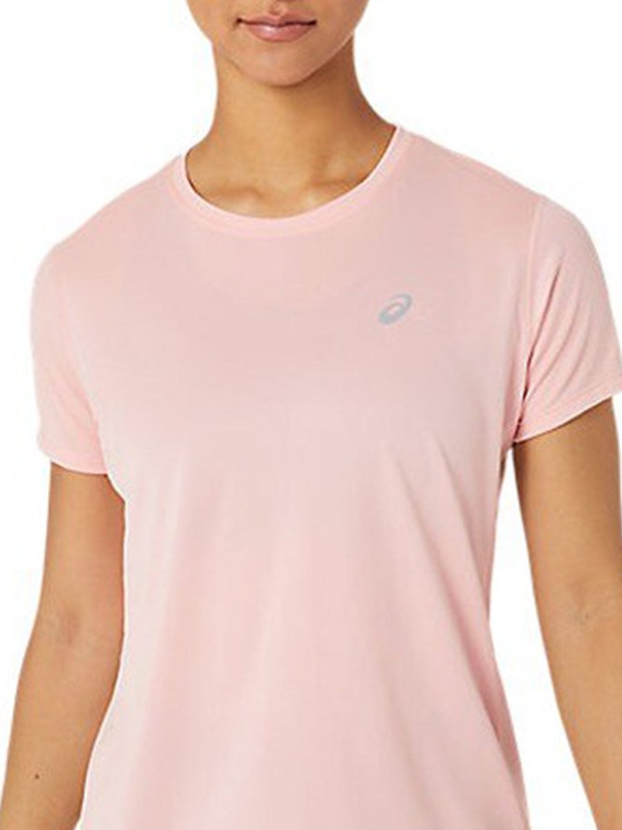 ASICS SILVER SS Round Neck T-Shirt - Distacart