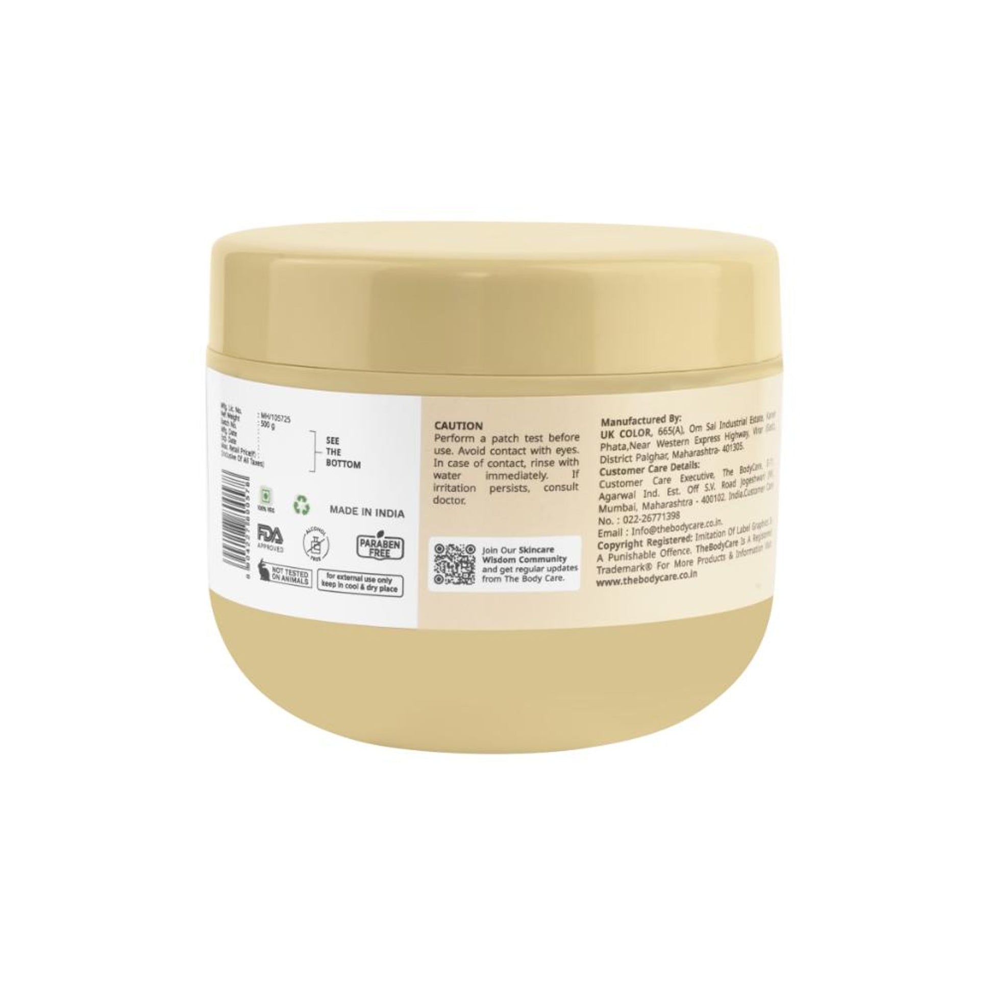 The Body Care Sandal Face Pack