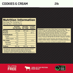 Thumbnail for Optimum Nutrition Gold Standard 100% Whey Protein Powder (Cookies & Cream)-907 gm