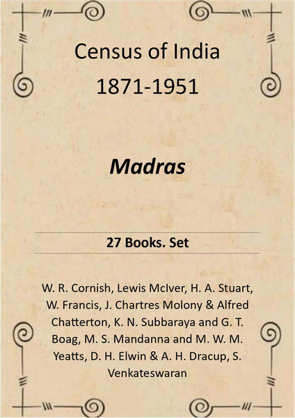 Census of India 1871-1951: Madras - Gyan Books - Distacart