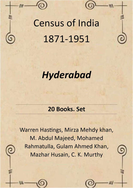 Census of India 1871-1951: Hyderabad - Gyan Books - Distacart