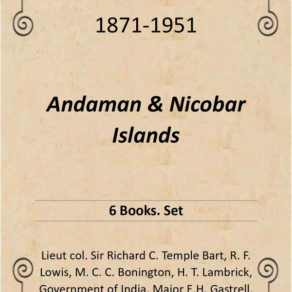 Census of India 1871-1951: Andaman & Nicobar Islands - Gyan Books - Distacart