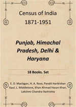 Thumbnail for Census of India 1871-1951: Punjab, Himachal Pradesh, Delhi & Haryana - Gyan Books - Distacart