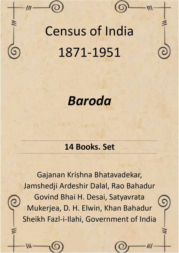 Census of India 1871-1951: Baroda - Gyan Books - Distacart