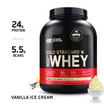 Thumbnail for Optimum Nutrition Gold Standard 100% Whey Protein Powder (Vanilla Ice Cream) 2.27kg & Micronised Creatine Powder (Unflavoured) 250gm