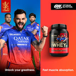 Thumbnail for Optimum Nutrition Gold Standard 100% Whey Protein Powder (Double Rich Chocolate)-907 gm