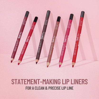 Swiss Beauty Bold Matt Lip Liner Pencil, Long-lasting , Matte Finish , Non-Drying - 4 Fruit Punch - Distacart