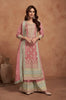 Anaita Dark Peach Embroidered Silk Salwar Suit - Distacart