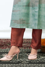 Thumbnail for BulBul Tanya Silk Pink Kurta Set