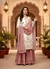 Anaita White Silk Readymade Suit with Embroidery & Sequence Work - Dista