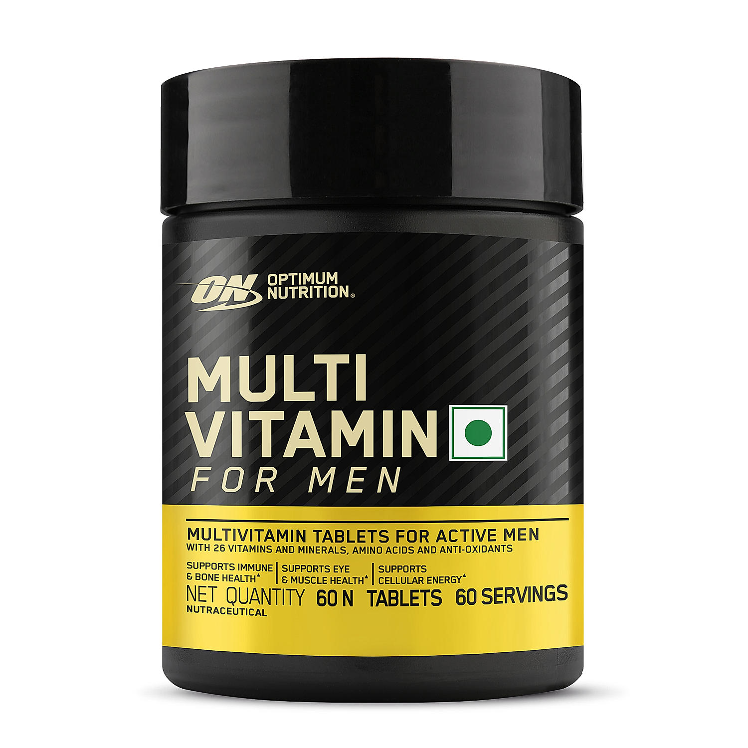 Optimum Nutrition Gold Standard 100% Whey Protein Powder (Double Rich Chocolate) 4 kg + Multivitamin for Men-60 Tablets + (ZMA)-60 Capsules + Fish Oil-60 Capsules