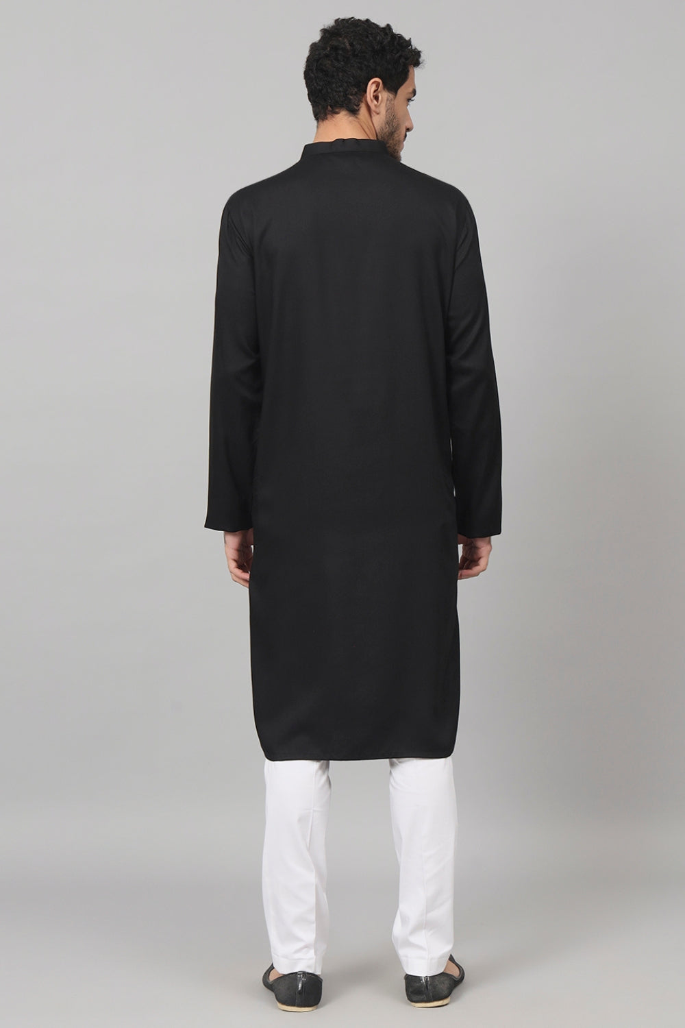 Stem Embroidery Cotton Kurta by Hilo Design