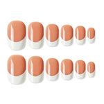 Thumbnail for shills professional reusable press on nails french square spn727