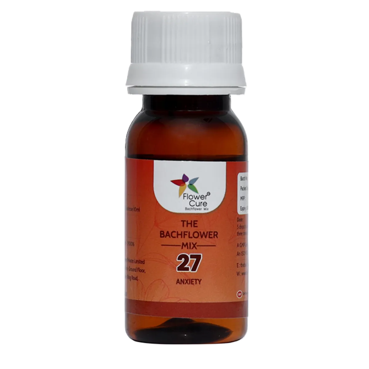 Bach Flower Mix 27 Anxiety Drop