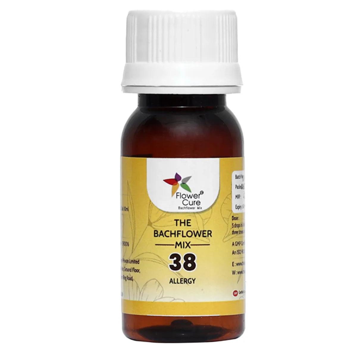 Bach Flower Mix 38 Allergy Drop - Distacart