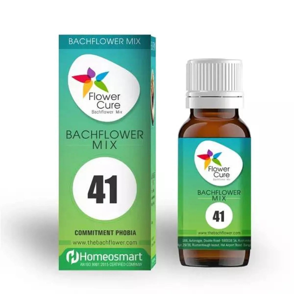 Bach Flower Mix 41 Commitment Phobia Drop - Distacart