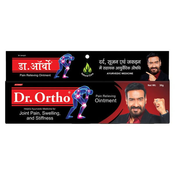 Dr. Ortho Ayurvedic Oil, Balm, Ointment & Knee Cap Combo - Distacart