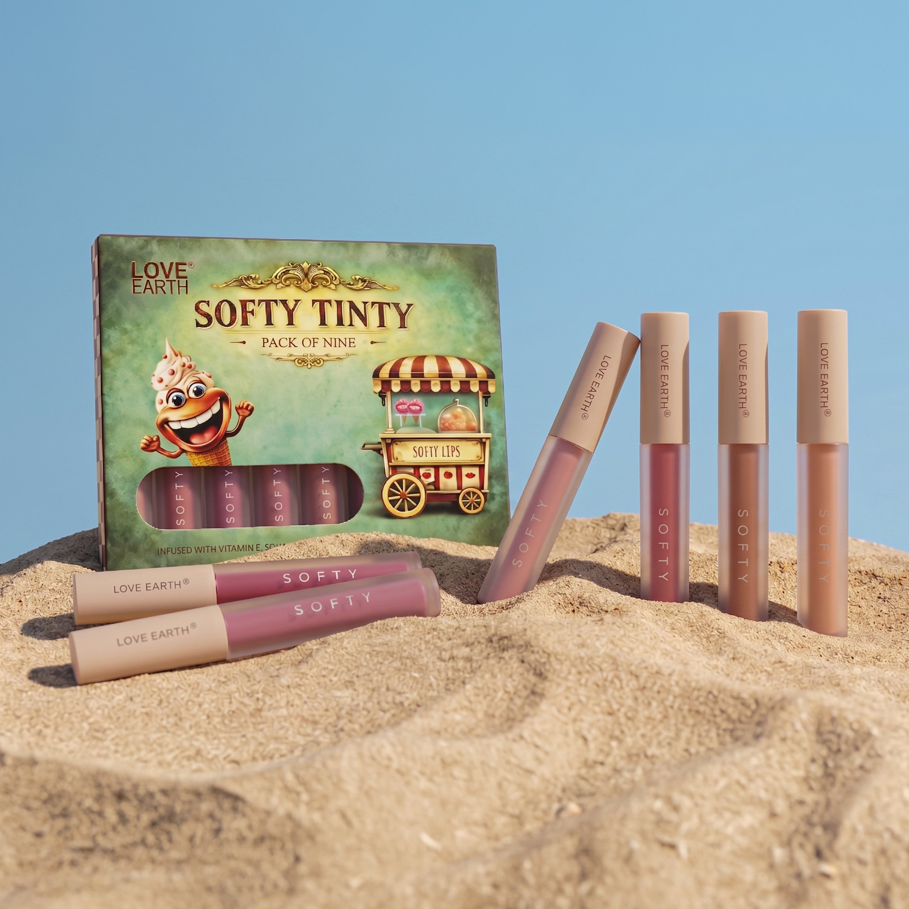 Love Earth Softy Tinty Lipstick - Dista