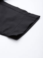 Thumbnail for Ahalyaa Unstitched Black Dress Material - Distacart
