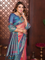 Thumbnail for Anaita Banarasi Tissue Silk Saree - Distacart