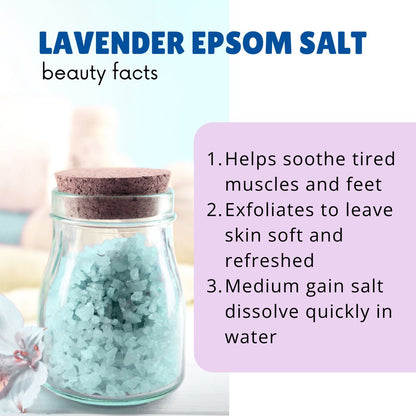 Samisha Lavender Epsom Salt For Pain Relief - Distacart