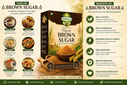 VedaRasa Natural Brown Sugar - Dista