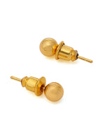 Thumbnail for Ruby Raang Golden Round Studs